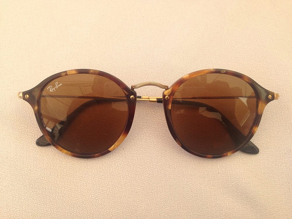 Lennon Round – Tortoise / Brown