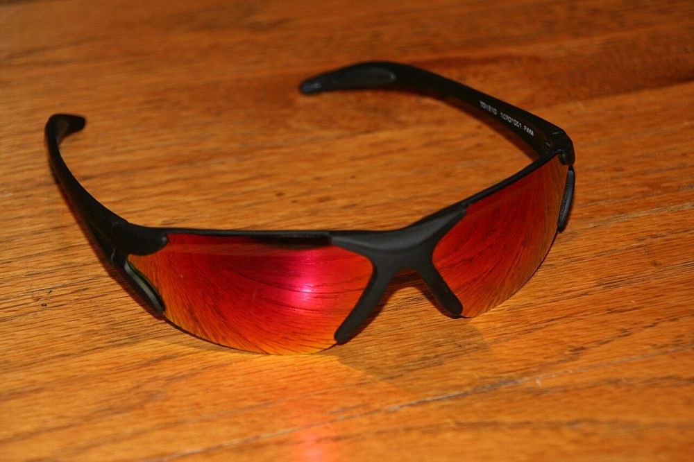 Velocity Shield – Black / Fire Mirror